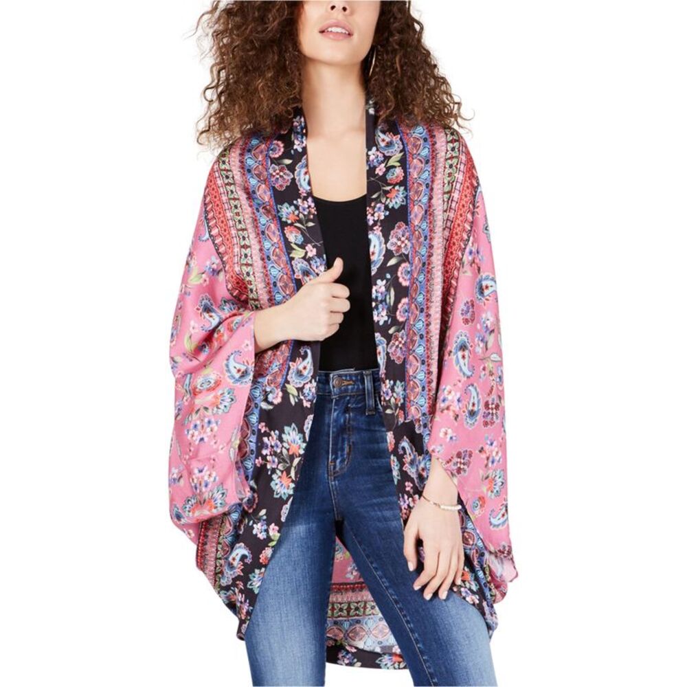 Ginger Womens Printed Cape Jacket, NWT